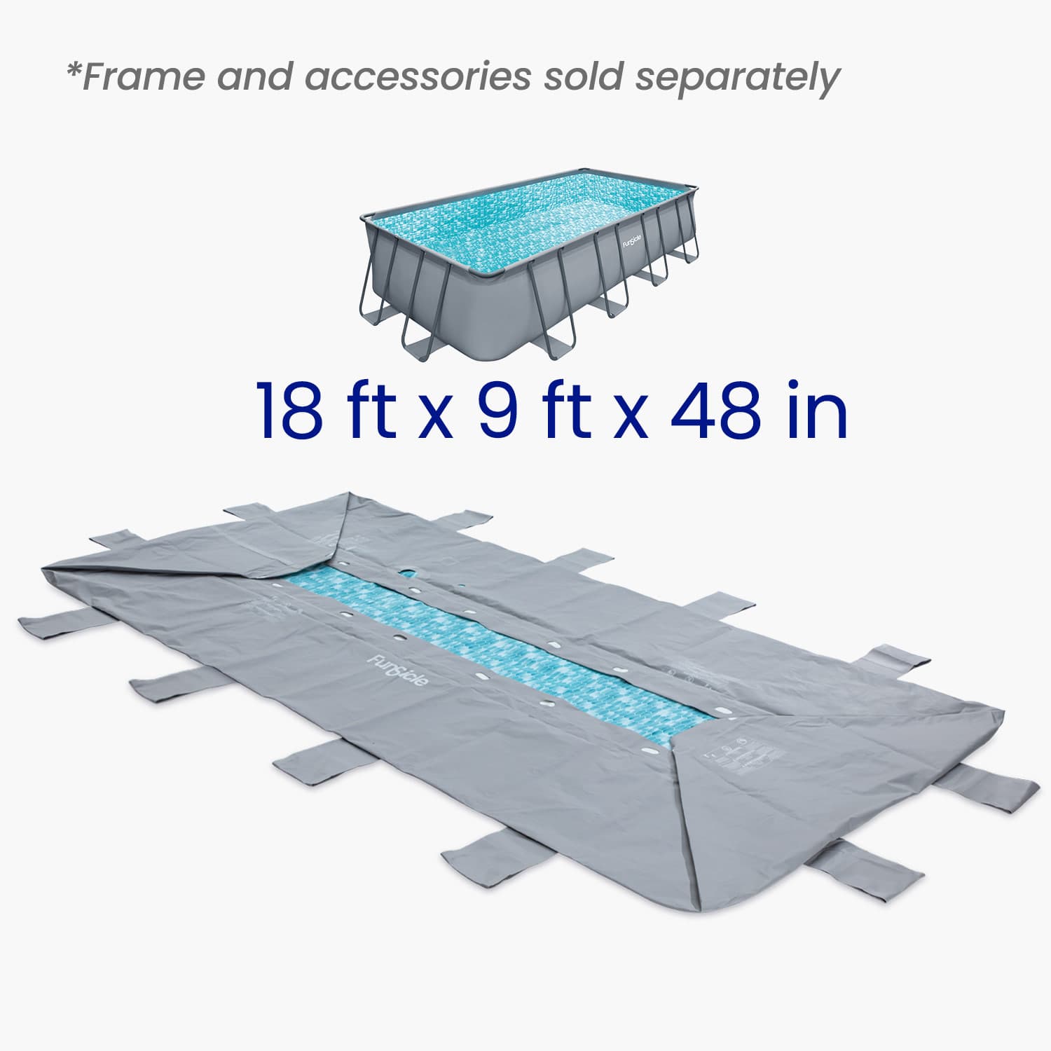 love＆pool Funsicle 18 ft Oasis Lap Pool Liner