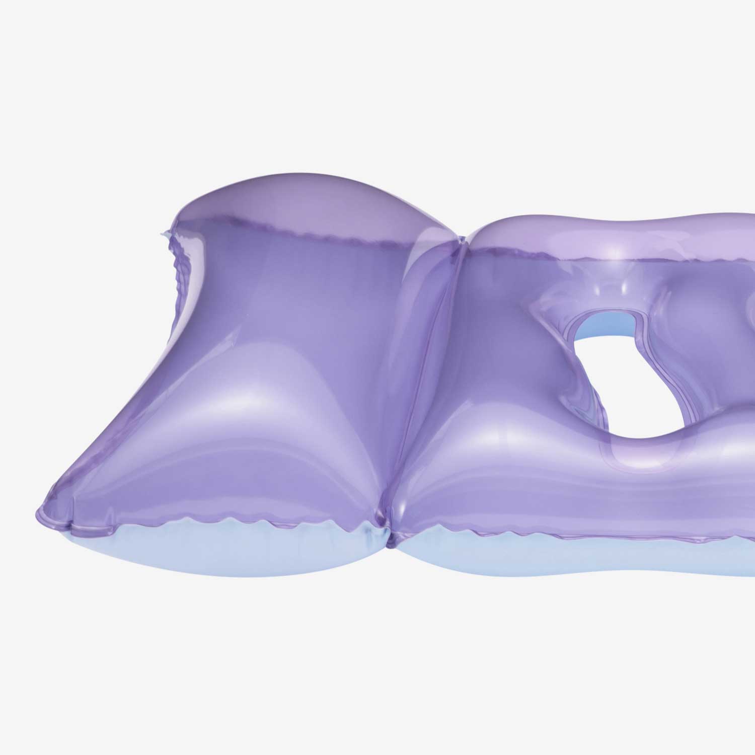 Funsicle Cool Sunbather Mat close up side view