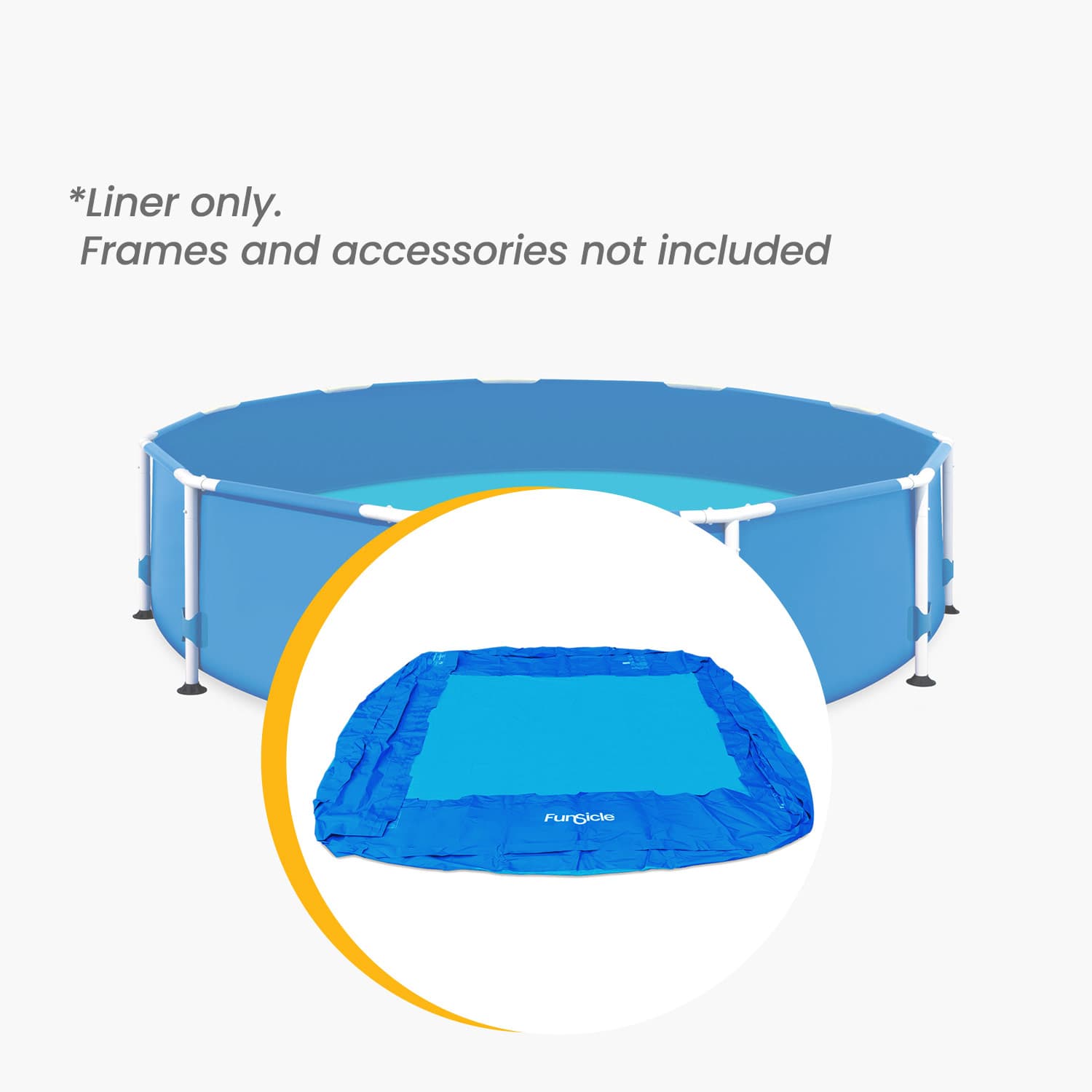 Funsicle 10 ft Activity Pool Liner