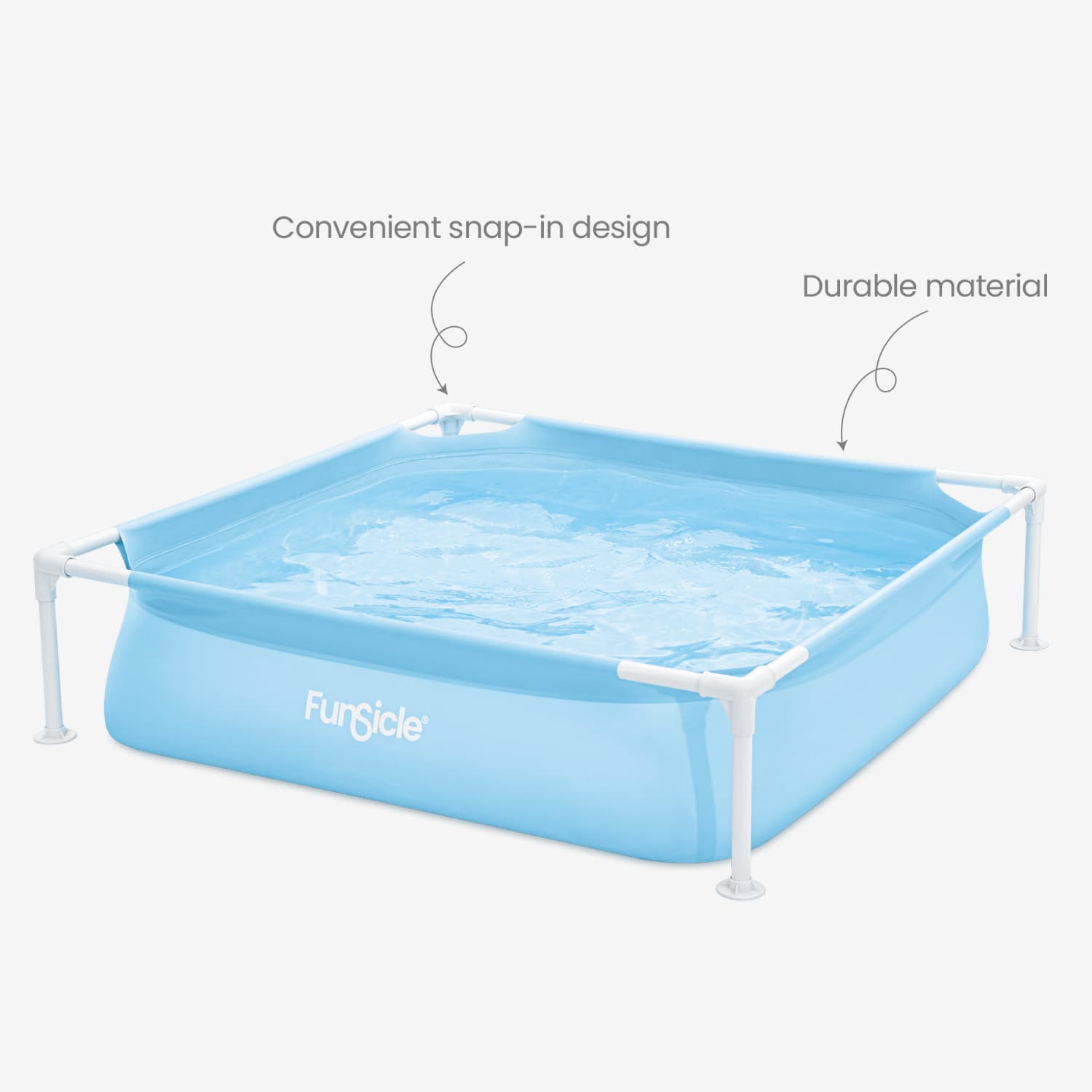 Funsicle 4ft Kids Fun Pool with specs