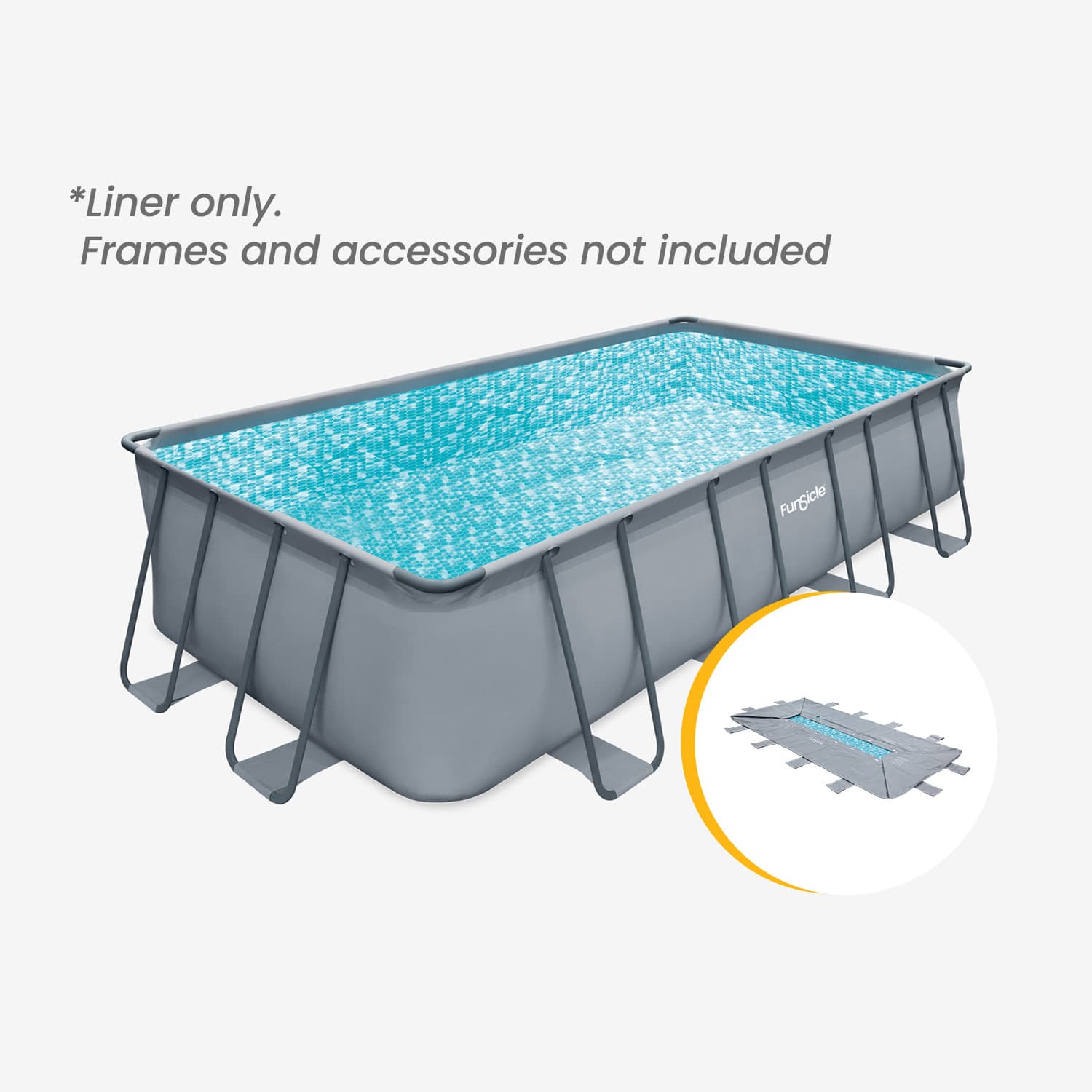 Funsicle 18 ft Oasis Lap Pool Liner