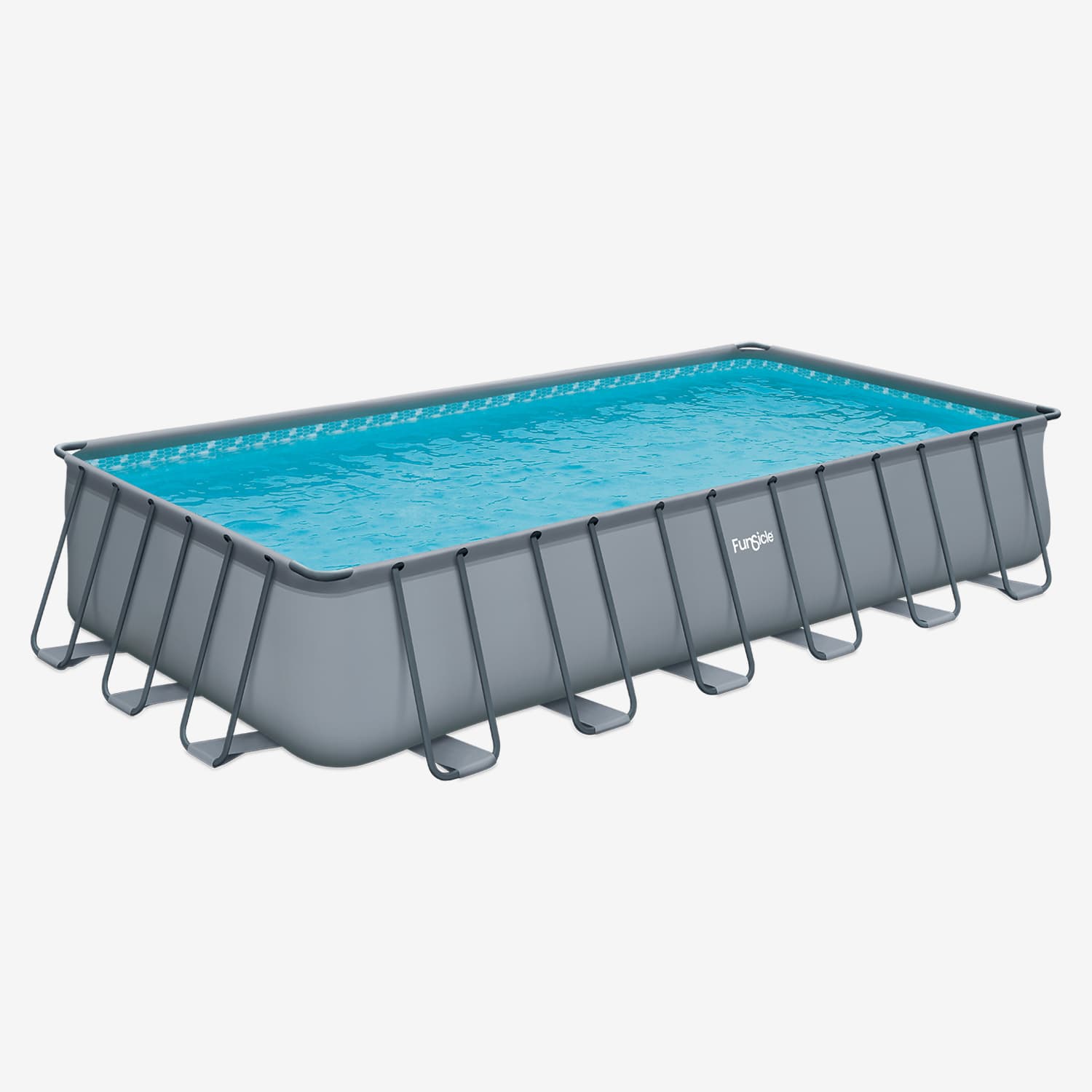 Funsicle 24ft Oasis Lap Pool on white background