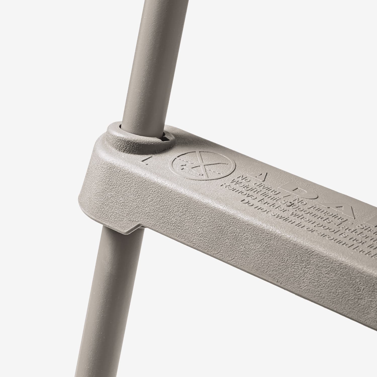 Funsicle 42" SureStep Ladder close up view