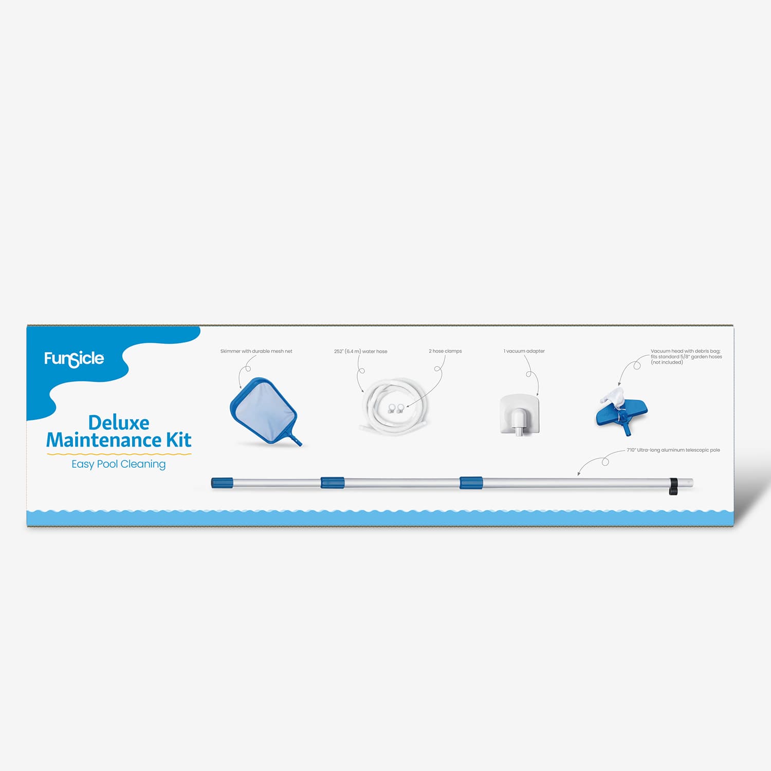 Funsicle Deluxe Maintenance Kit back packaging