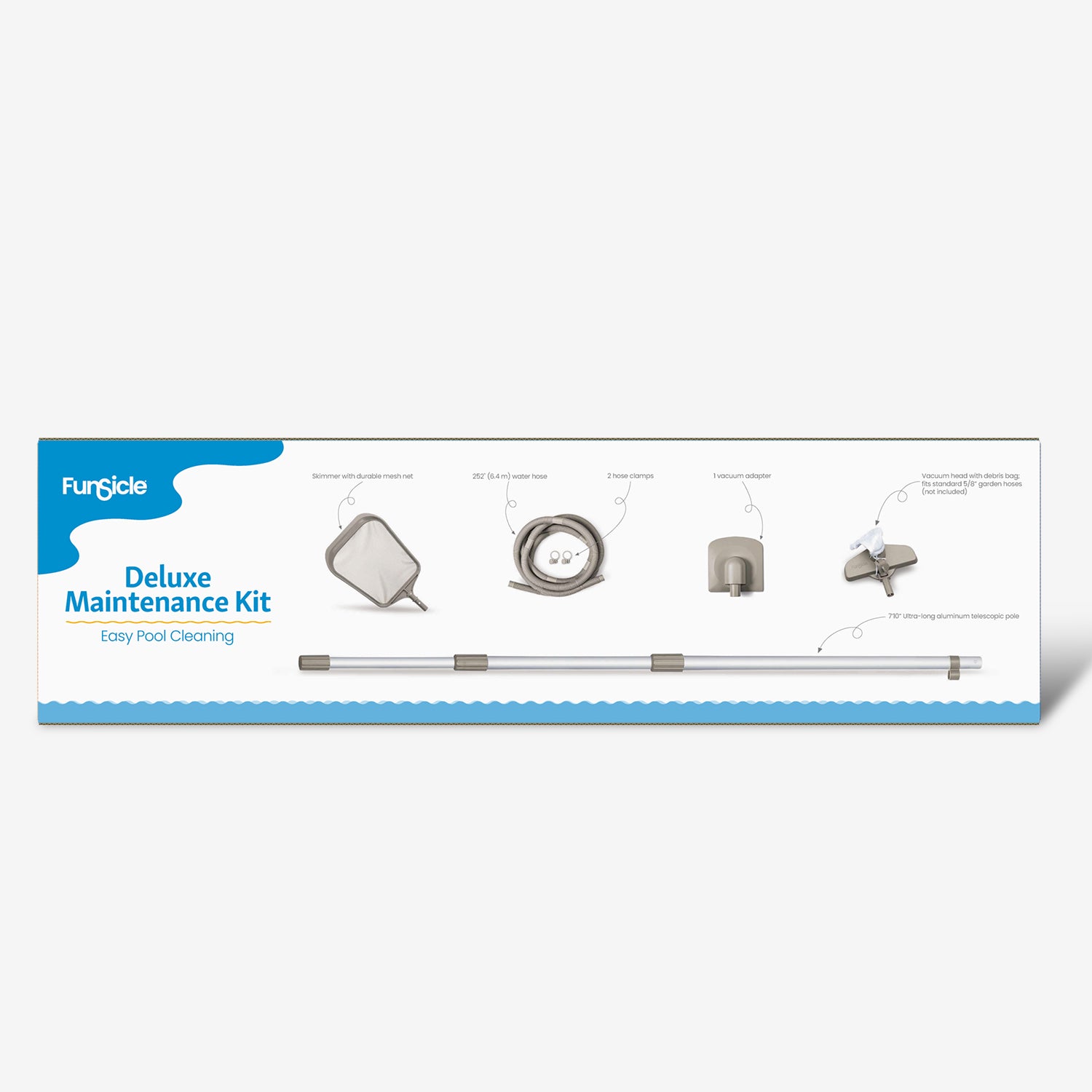 Funsicle Deluxe Maintenance Kit back packaging