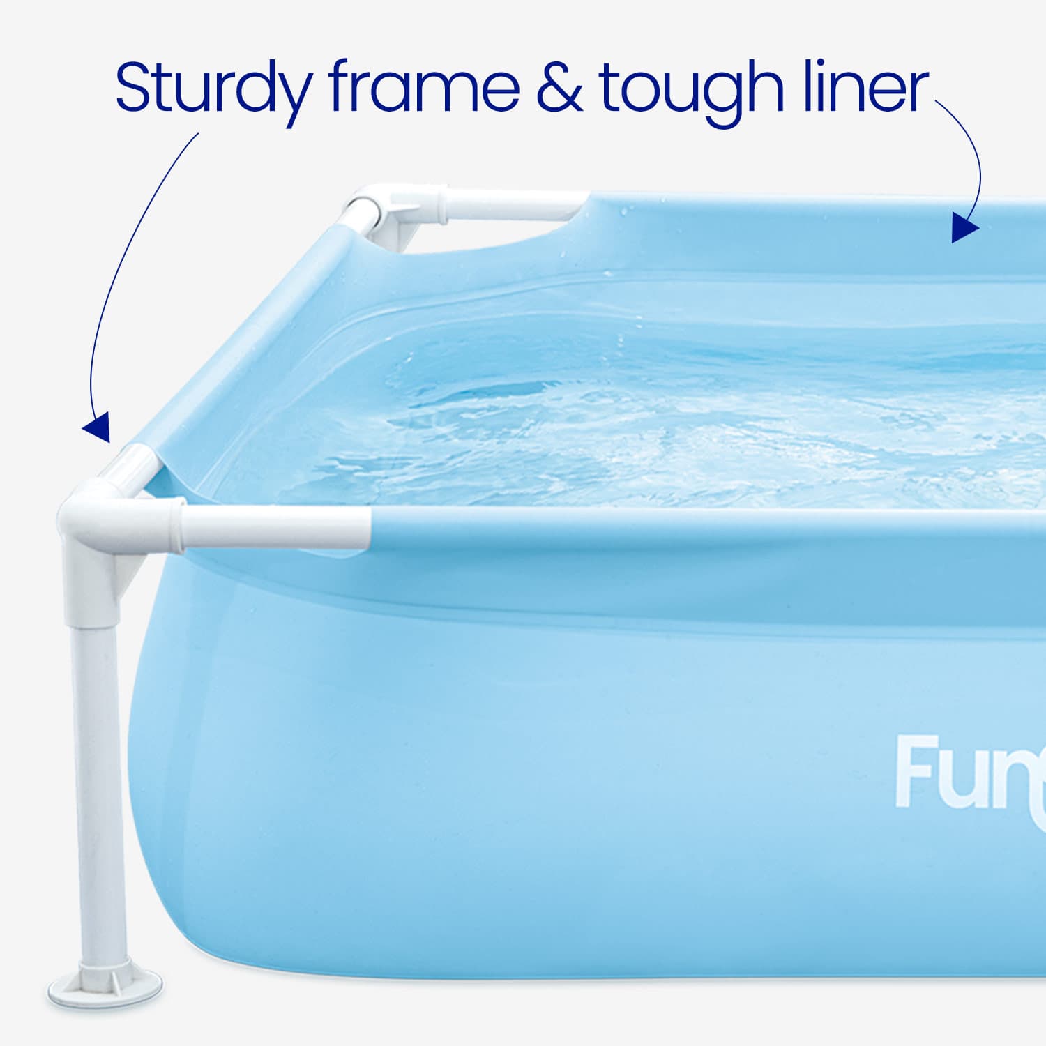 Funsicle 4ft Kids Fun Pool | Snap-In Frame Pool