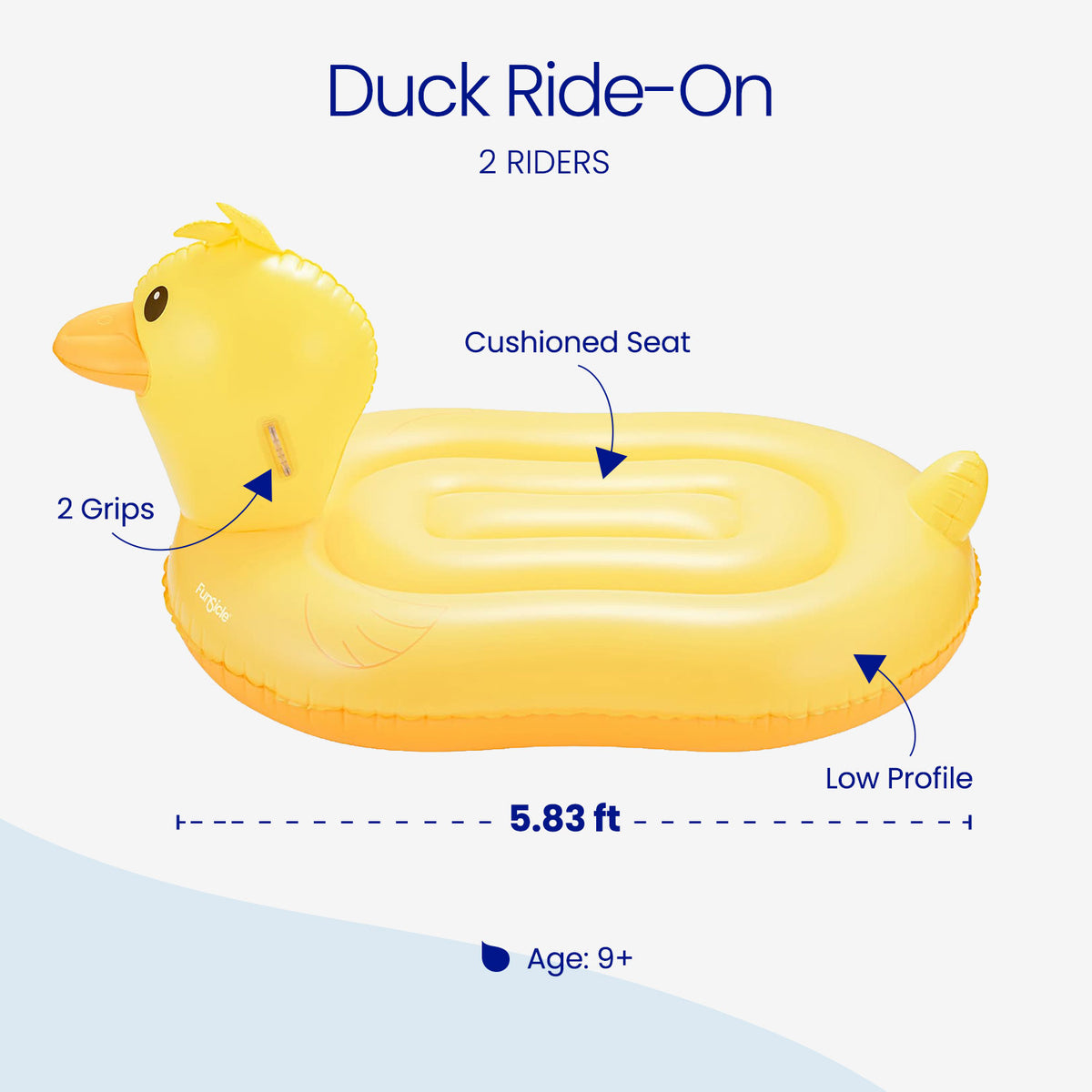 Inflatable Duck Rides Funsicle Duck Ride On
