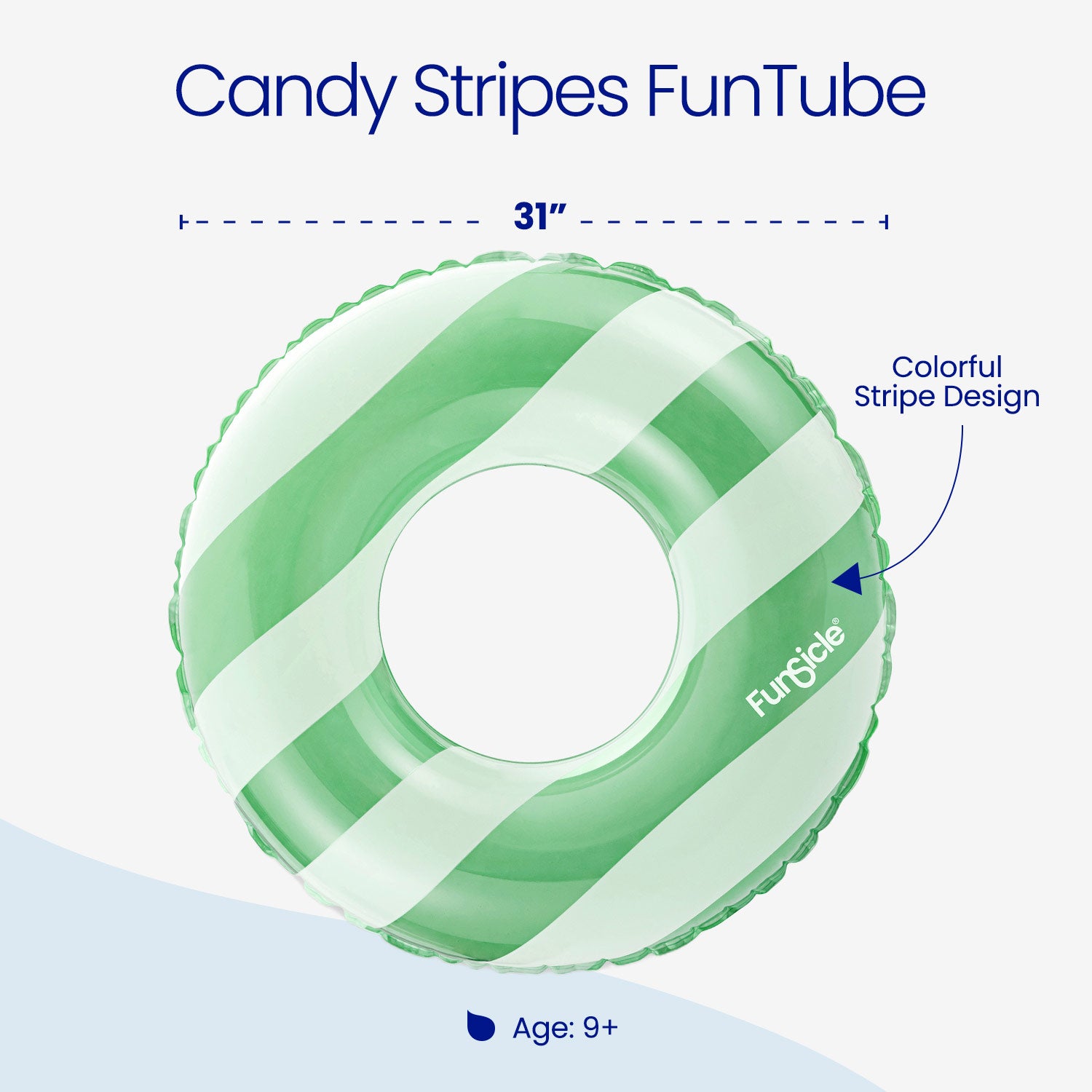 Funsicle Candy Stripes FunTube