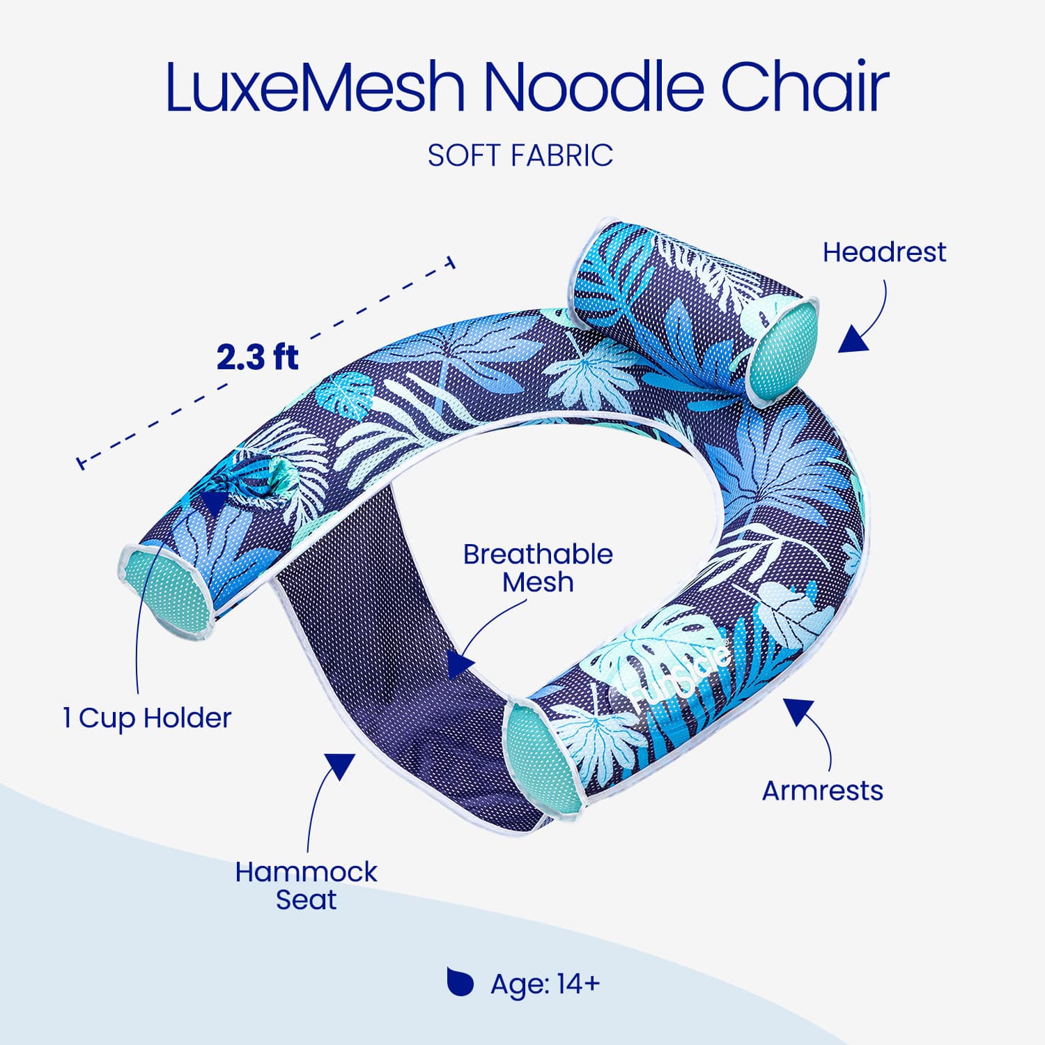 Funsicle LuxeMesh Noodle Chair