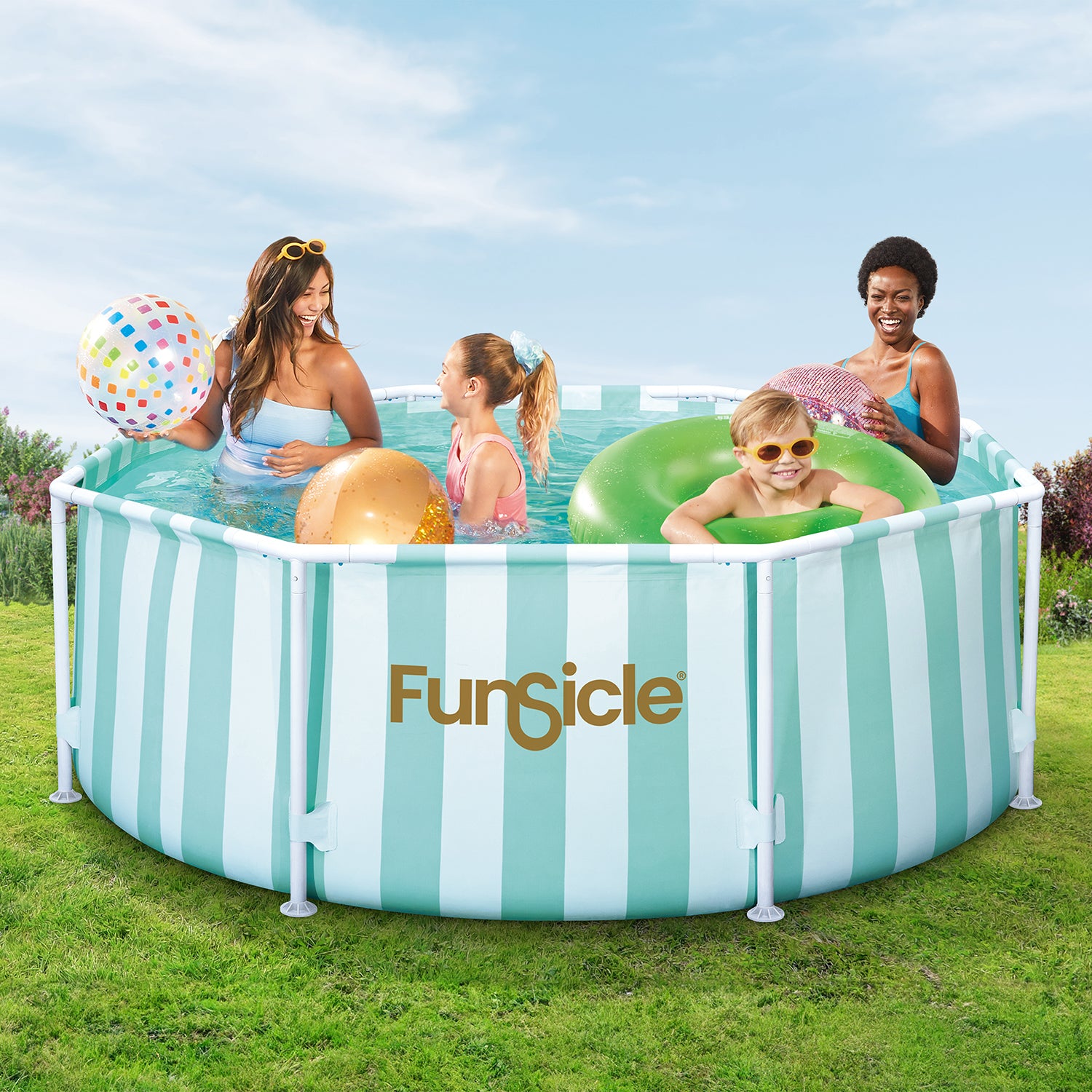 Funsicle 8 ft Activity Designer Pool