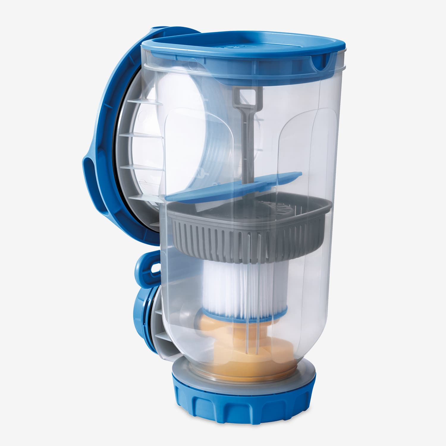 Funsicle FiltraBoost 400S Pool Pump with AutoSkimmer on a white background