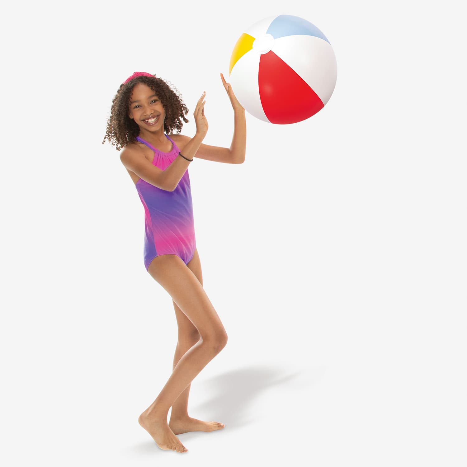 Funsicle FunBall with a model on a white background