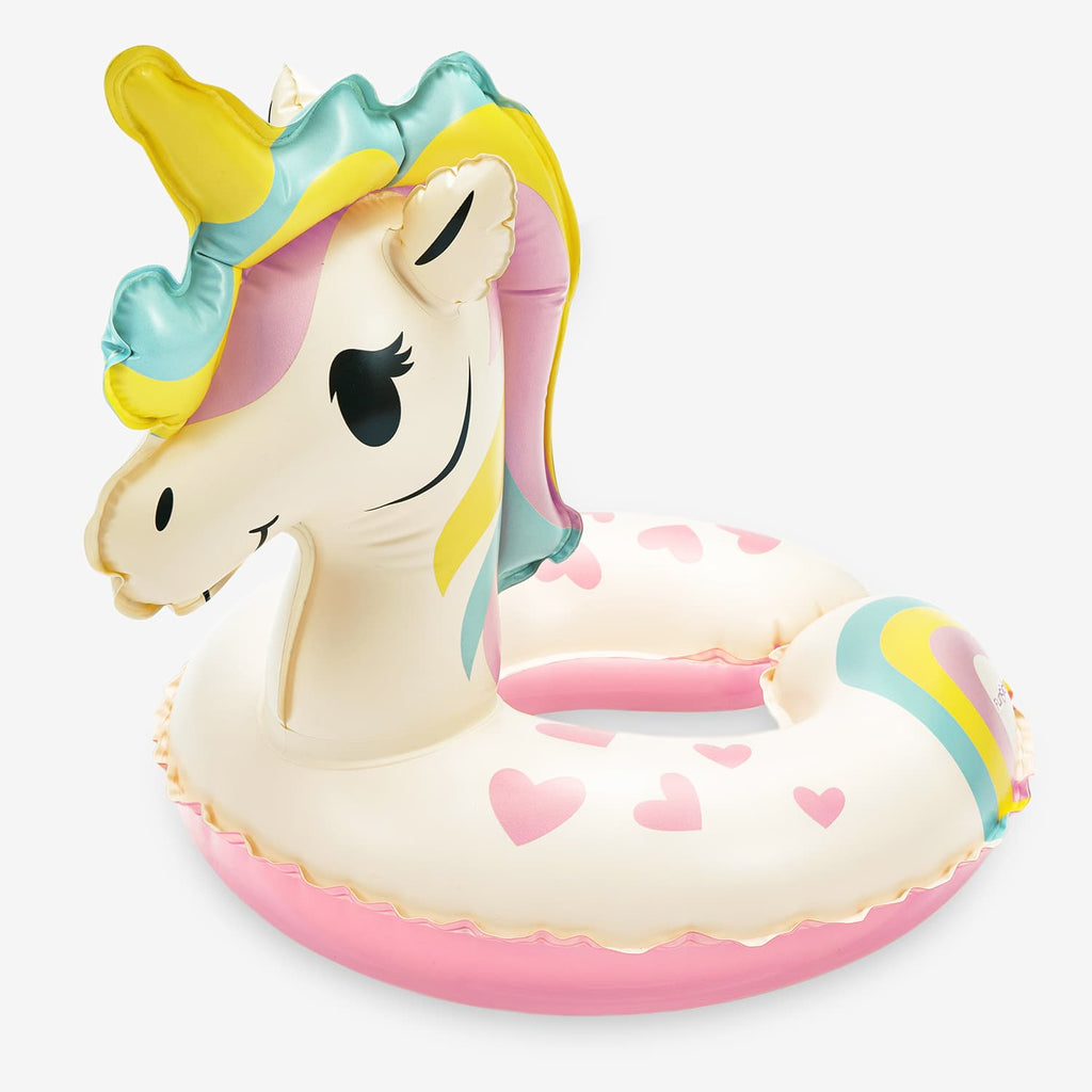 Funsicle Whimsicorn Split Ring | Inflatable Pool Float For Kids