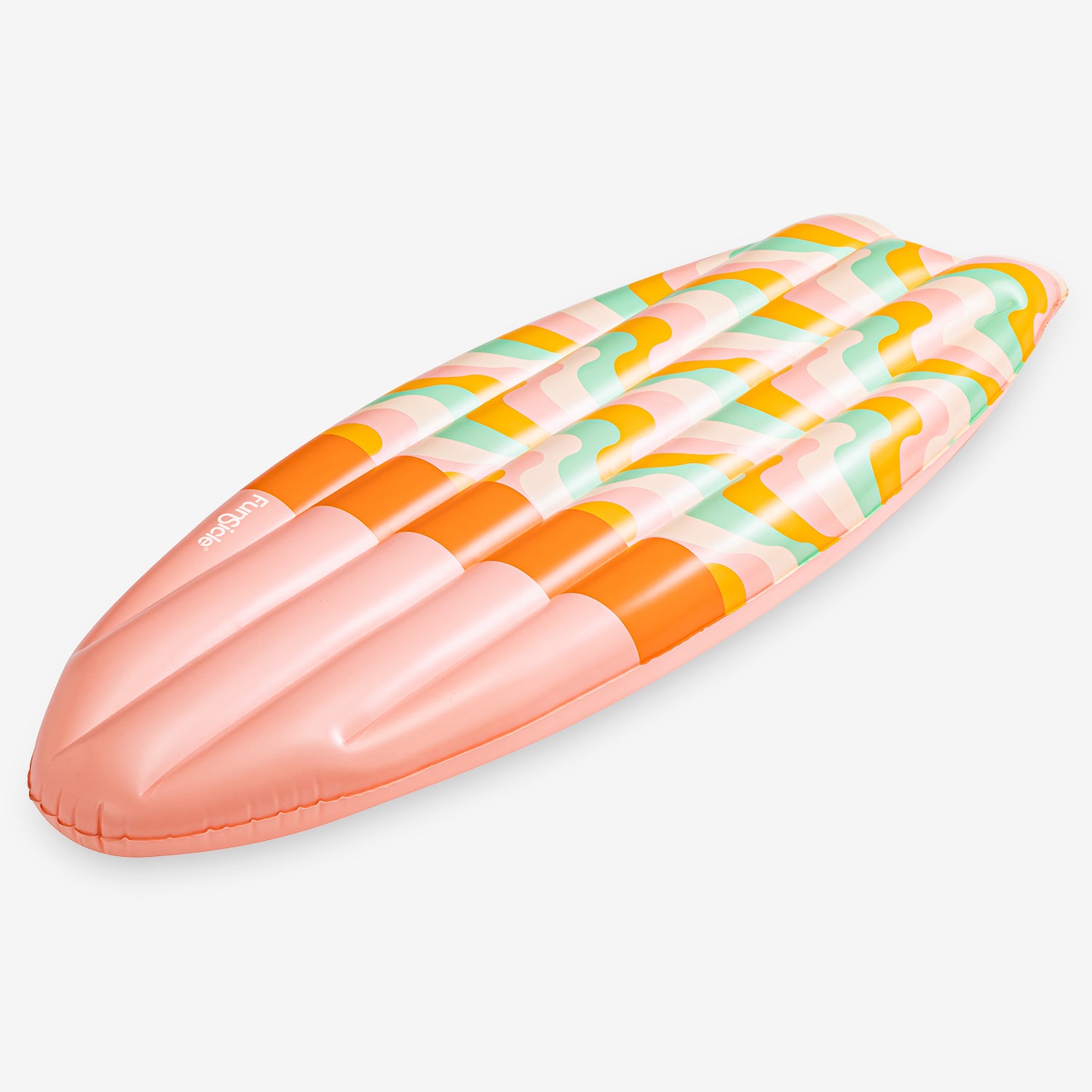 Funsicle Hawaiian Waves Surfboard Float front view