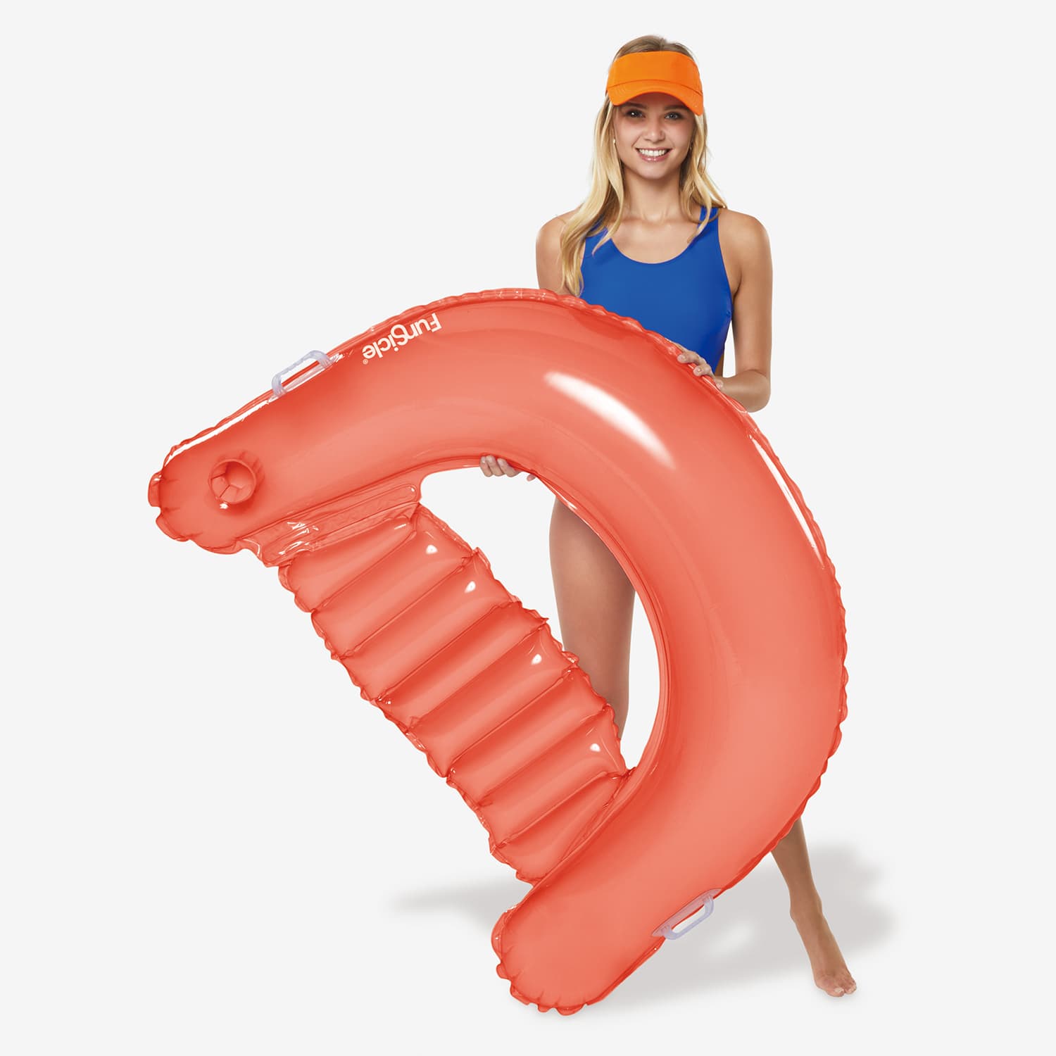 Funsicle Chill-Out Chair with a model on a white background