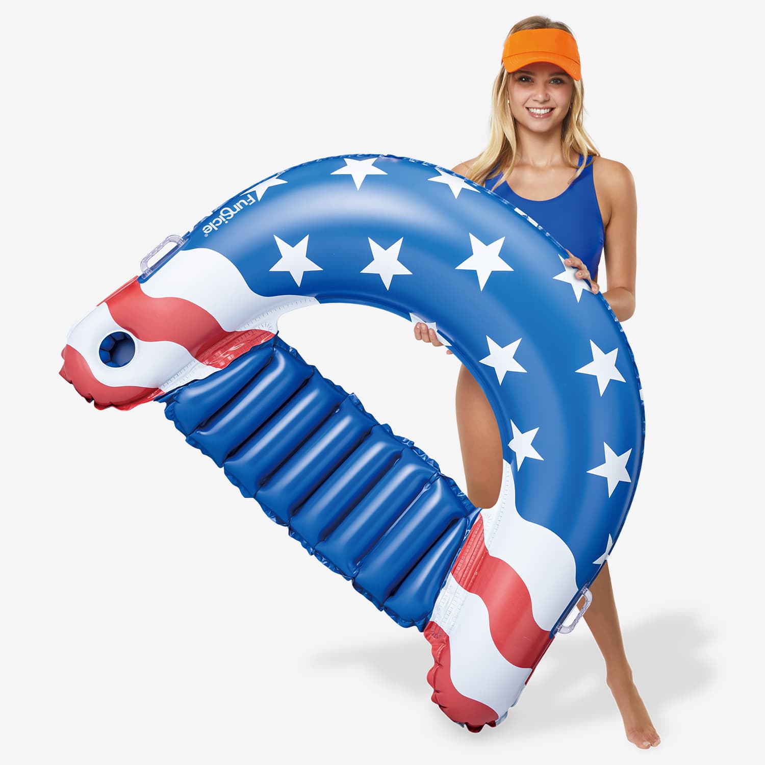 Funsicle Chill-Out Chair Inflatable Pool Float for Teens & Adults
