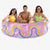 Funsicle Wavy Rainbow Funcuzzi Pool with people inside