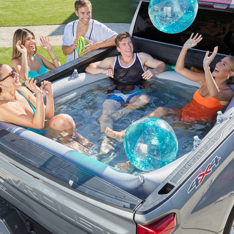 Funsicle Truck Bed Pool | Inflatable Pool for Adults