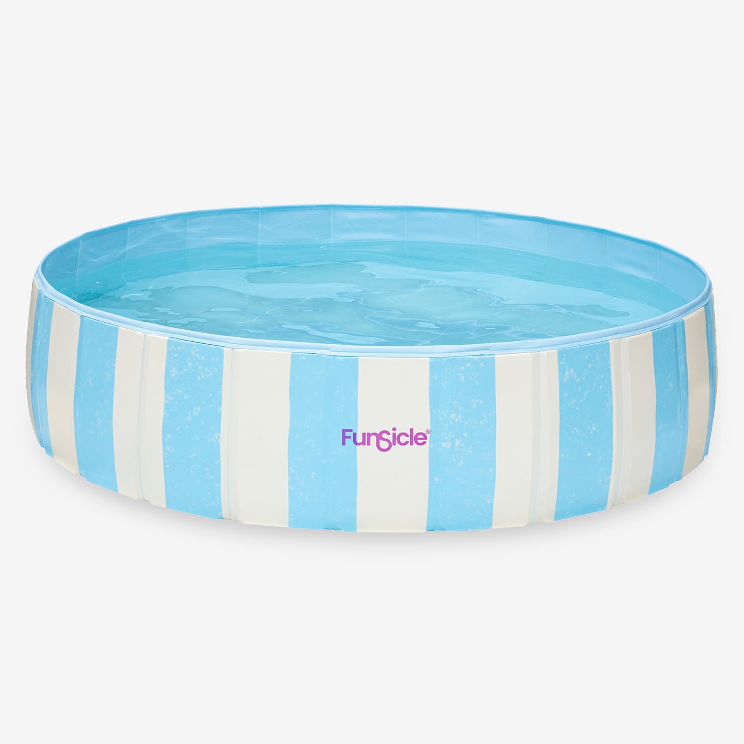 Funsicle Striped Fun Fold Pool on white background