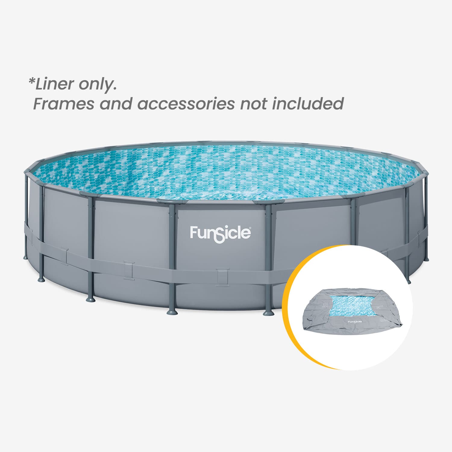 Funsicle 22 ft Oasis Pool Liner