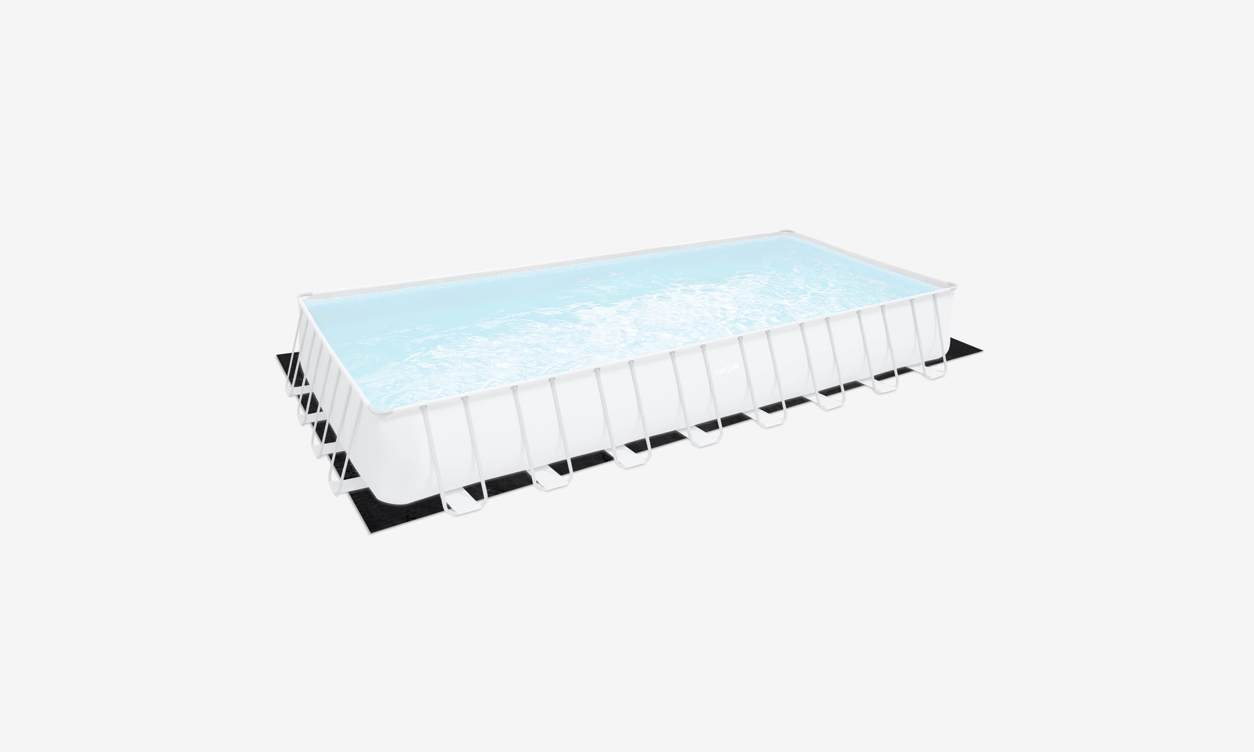 Funsicle 32.8ft Rectangular Ground Cloth with a. pool
