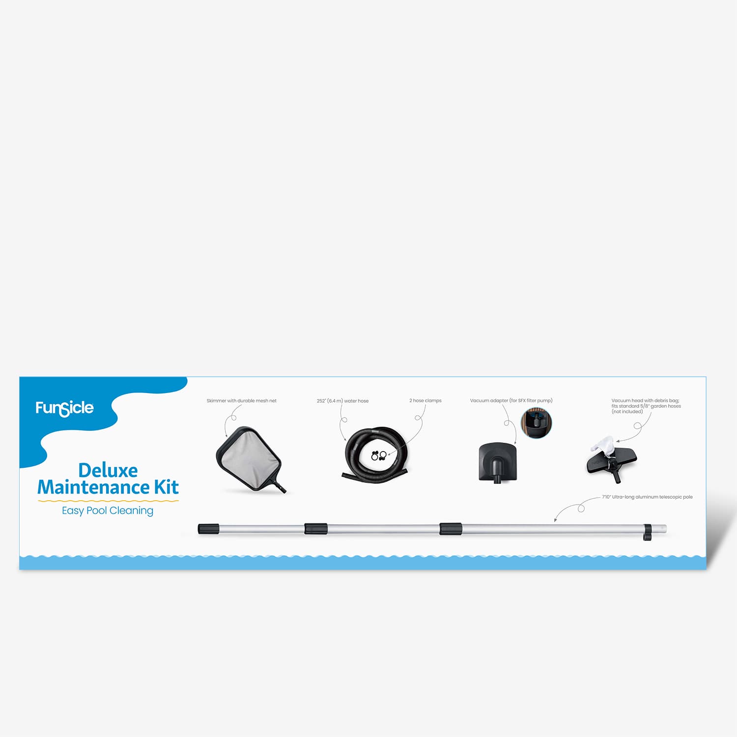 Funsicle Deluxe Maintenance Kit packaging on a white background