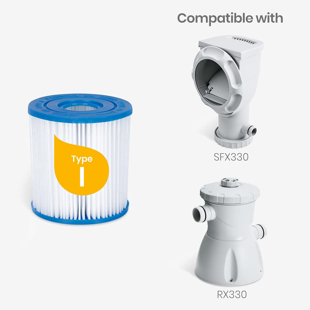 Funsicle Type I Filter Cartridge 4pack