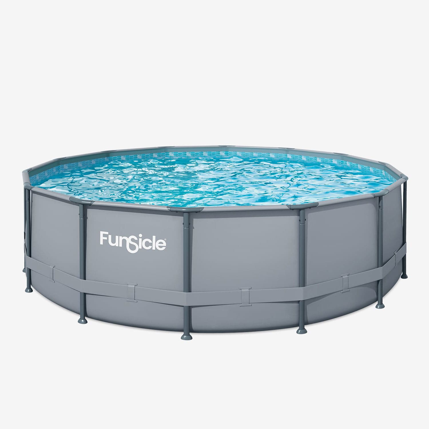  Funsicle 16 ft Oasis Pool without people